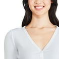 thumbnail image 4 of George Women's Henley Tee, 4 of 6