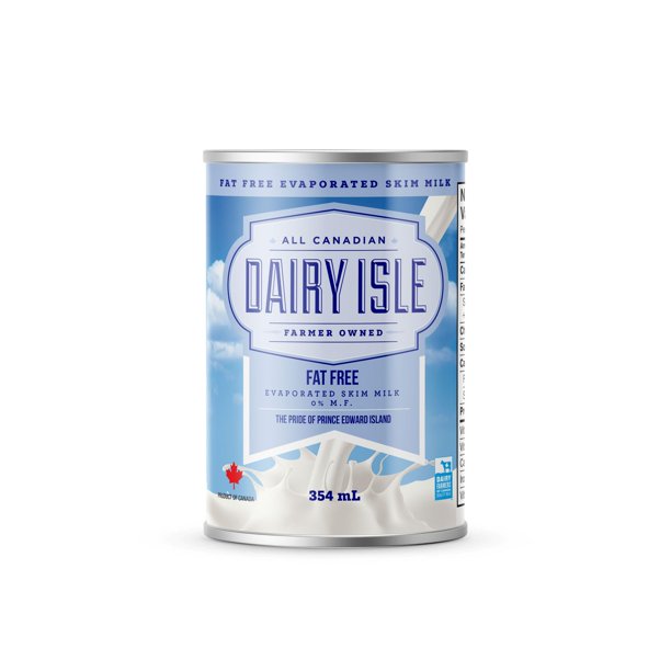 Dairy Isle Fat Free Evaporated Milk, Fat Free Evap Milk 354ml Walmart.ca