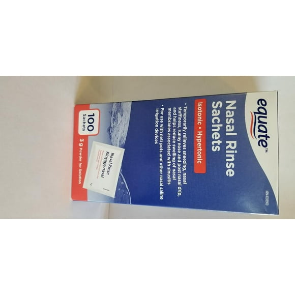 equate Nasal Rinse Sachets 100, Nasal Rinse