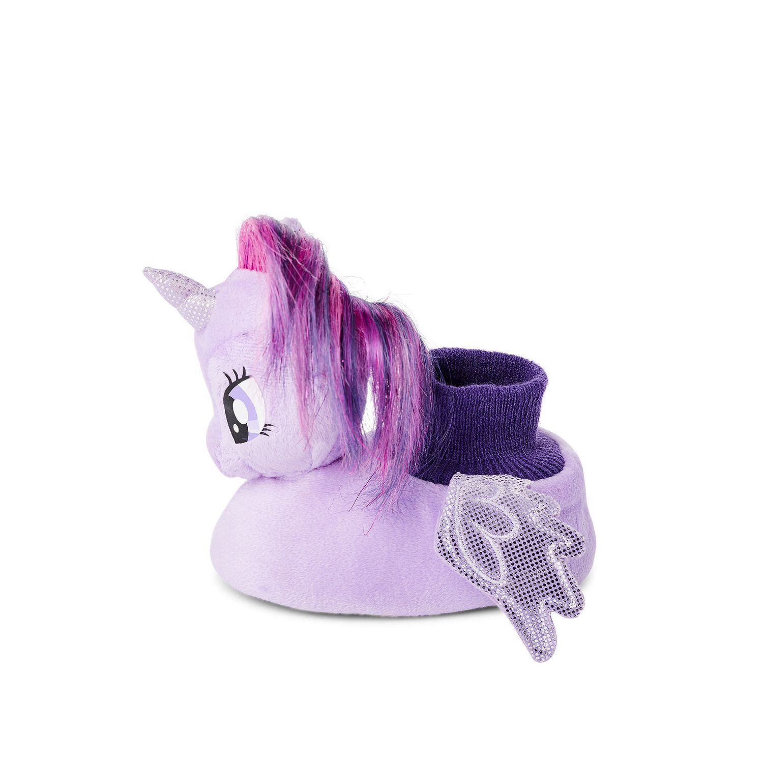 Oskar's Boutique Mou Long Hair Pony Fur Slide Slipper
