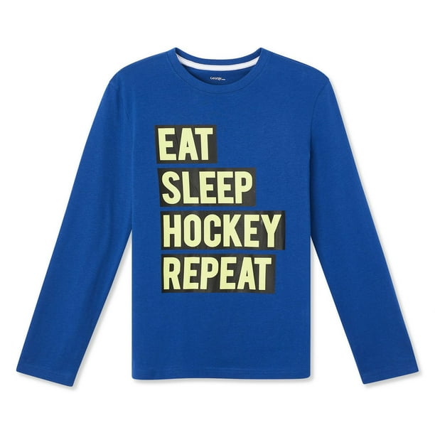 T-shirt de sport avec imprimé Hockey George pour garçons