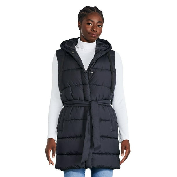 Women's Long Quilted Vest Walmart.ca