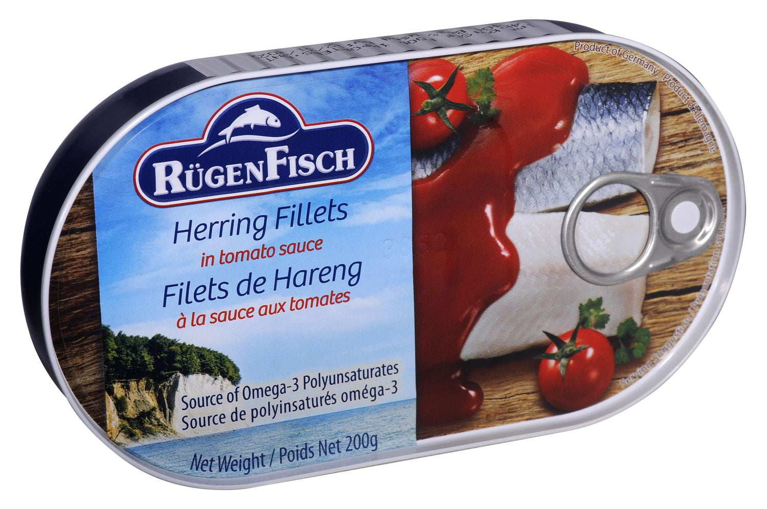 Ruegen Fisch Herring fillets in tomato sauce. Walmart Canada