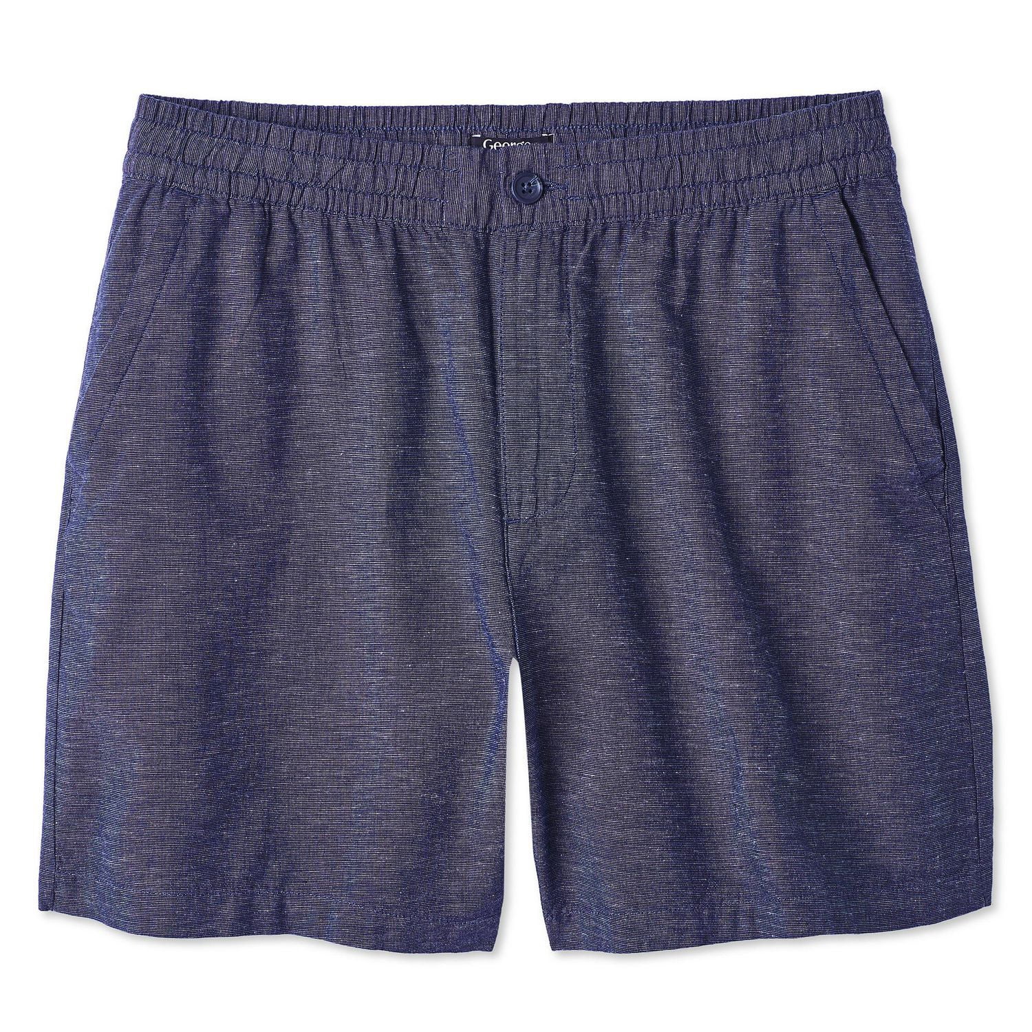 Short en mélange de lin George pour hommes