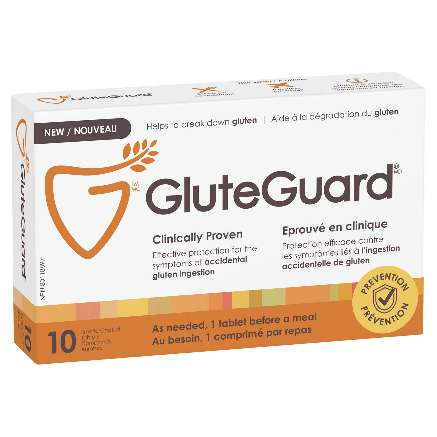 GLUTEGUARD Comprimes enrobes 10