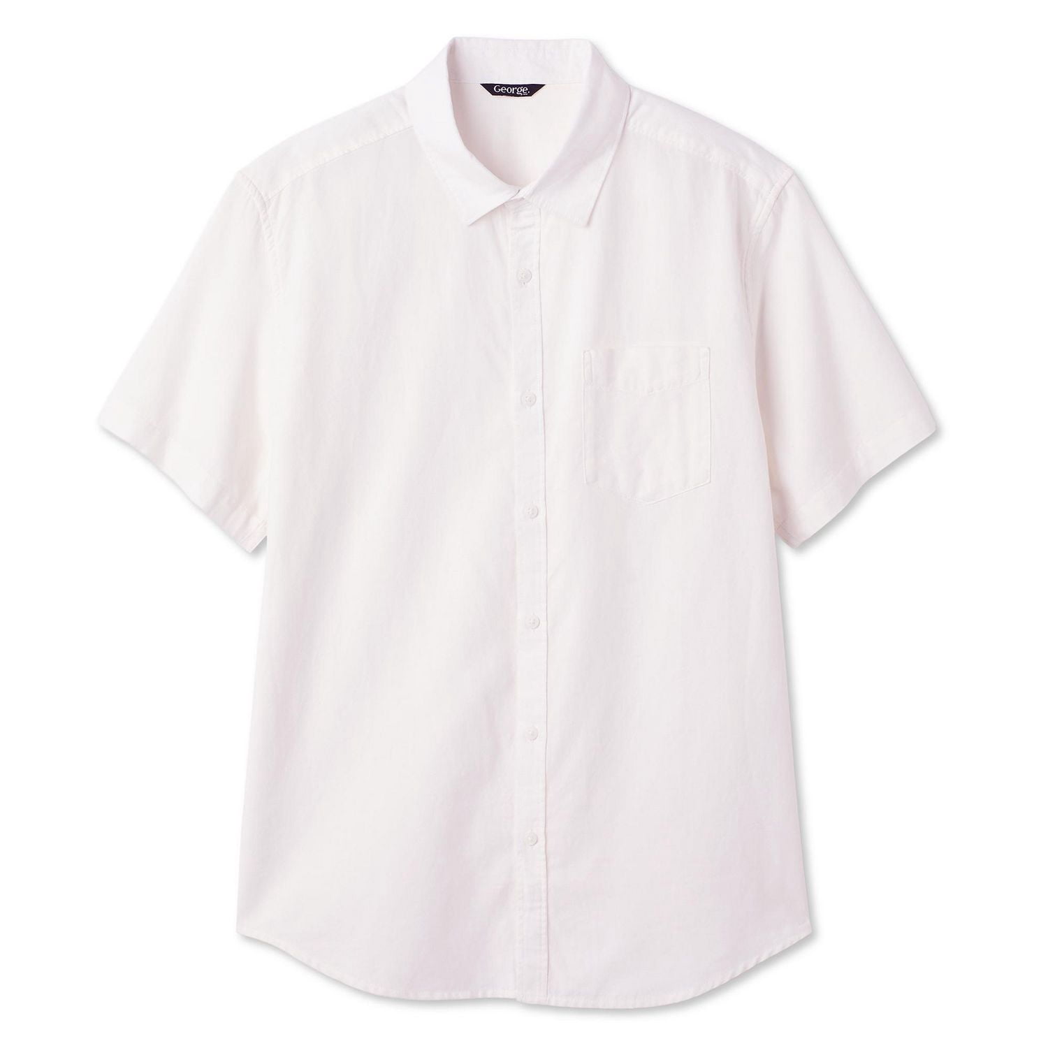 Chemise en mélange de lin George pour hommes