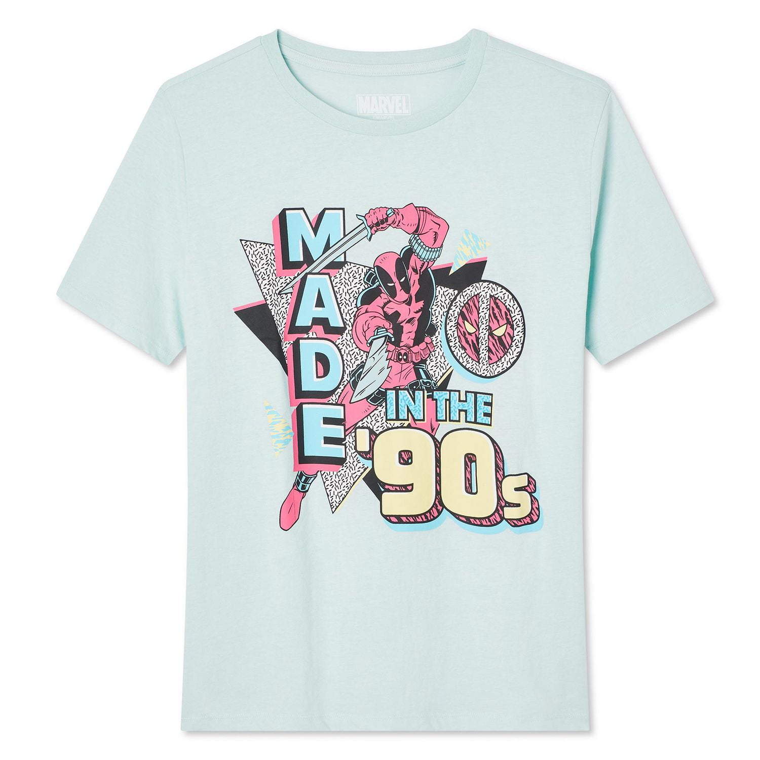 T-shirt à imprimé graphique Deadpool Marvel pour femmes Tailles TP–TG