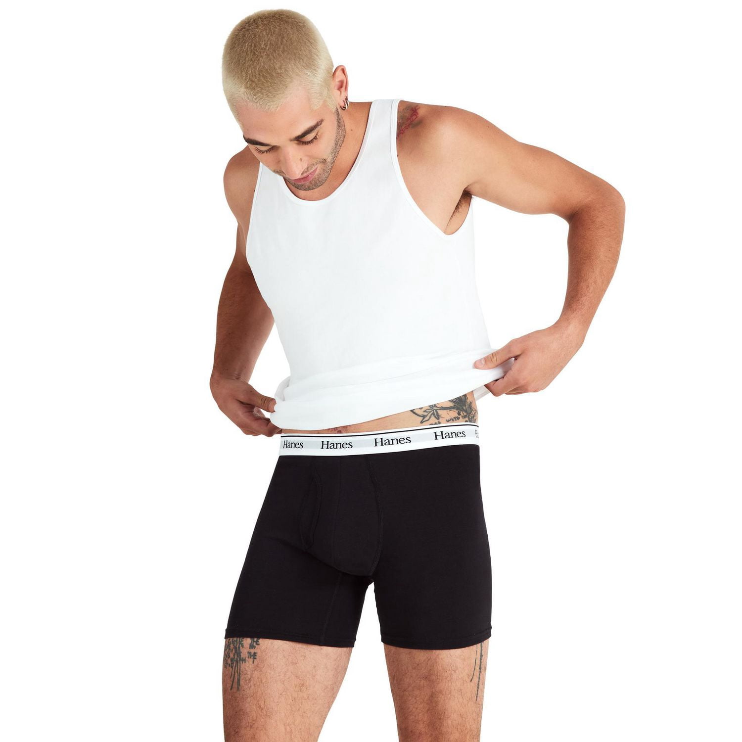 Hanes Originals Men's Boxer Briefs, Stretch, Modern Fit