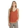 thumbnail image 1 of Mexx Women’s Two-Toned Reversible V-Neck Tank Top, 1 of 5