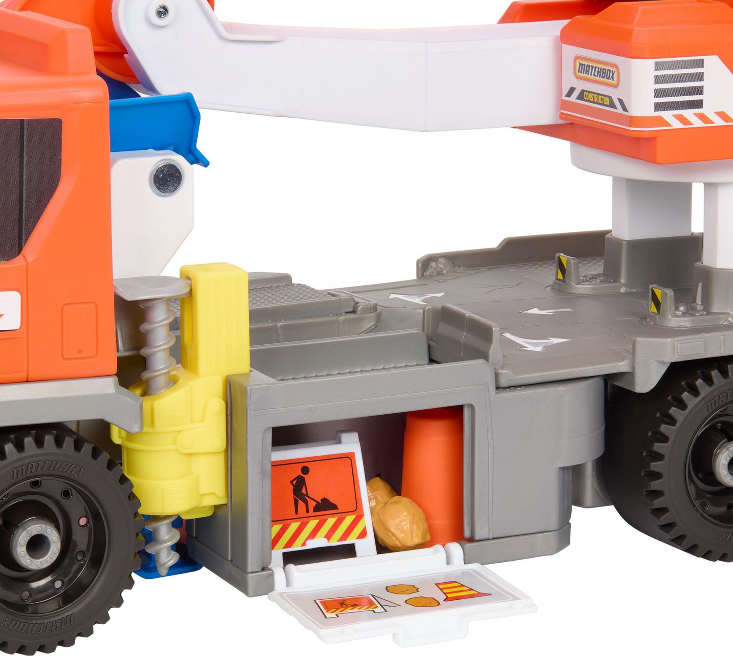 Matchbox hot sale excavator truck