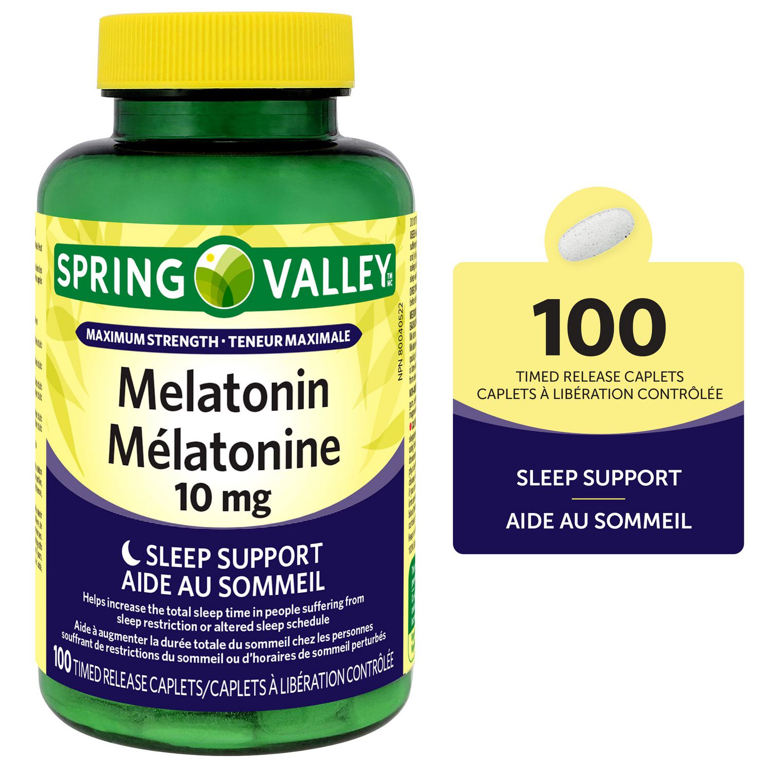 Spring Valley Melatonin 10mg Dual Action