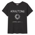 thumbnail image 3 of The Pink Closet Women's Plus Graphic Tee, 3 of 4
