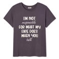 thumbnail image 3 of The Pink Closet Women's Plus Graphic Tee, 3 of 4