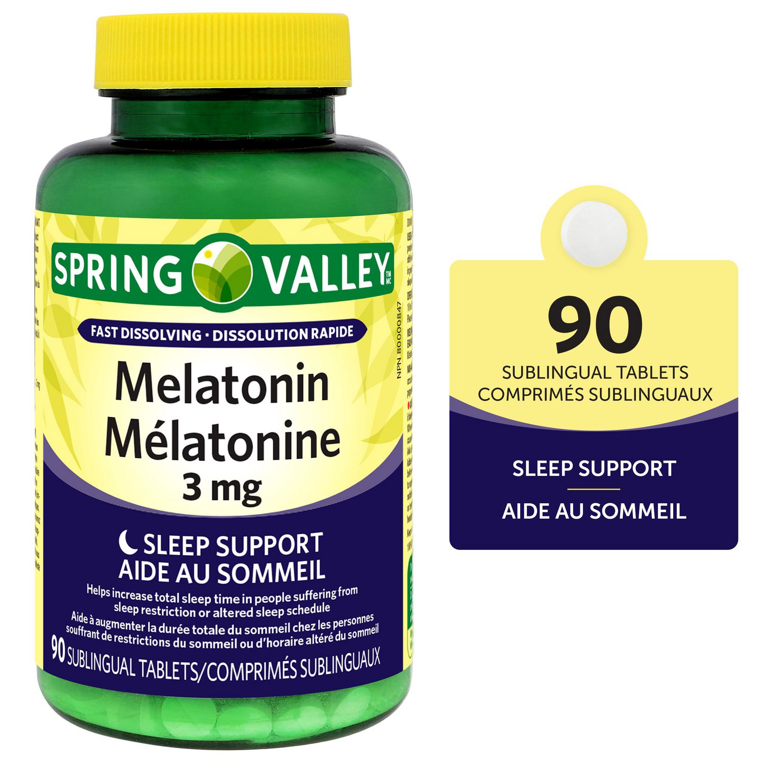 Spring Valley Melatonin 3mg