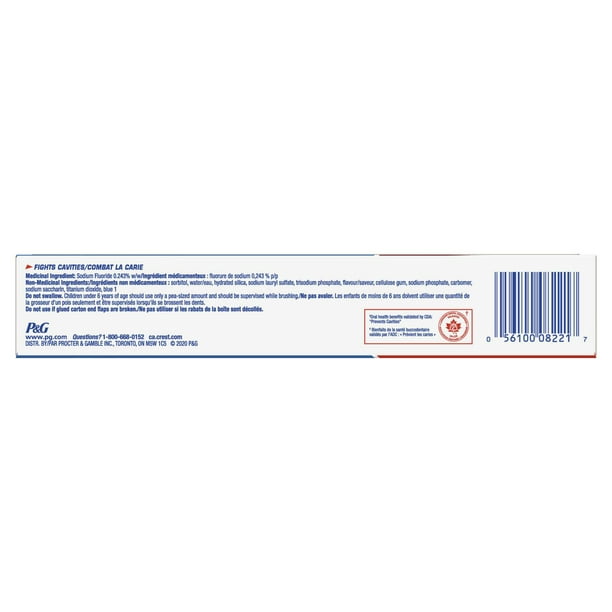Crest Dentifrice régulier Protection anticarie - 100 ml
