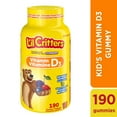 thumbnail image 2 of Gummies de vitamine D3 pour enfants Lil Critters - Dose quotidienne de 800 UI de vitamine D3, 190 pièces, 2 of 5