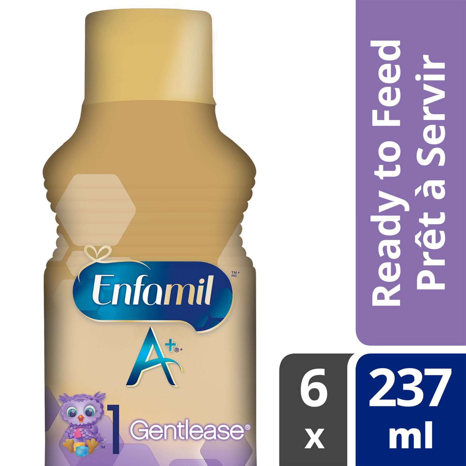 Enfamil A+ Gentlease® Baby Formula, Ready to Feed Bottles Walmart Canada