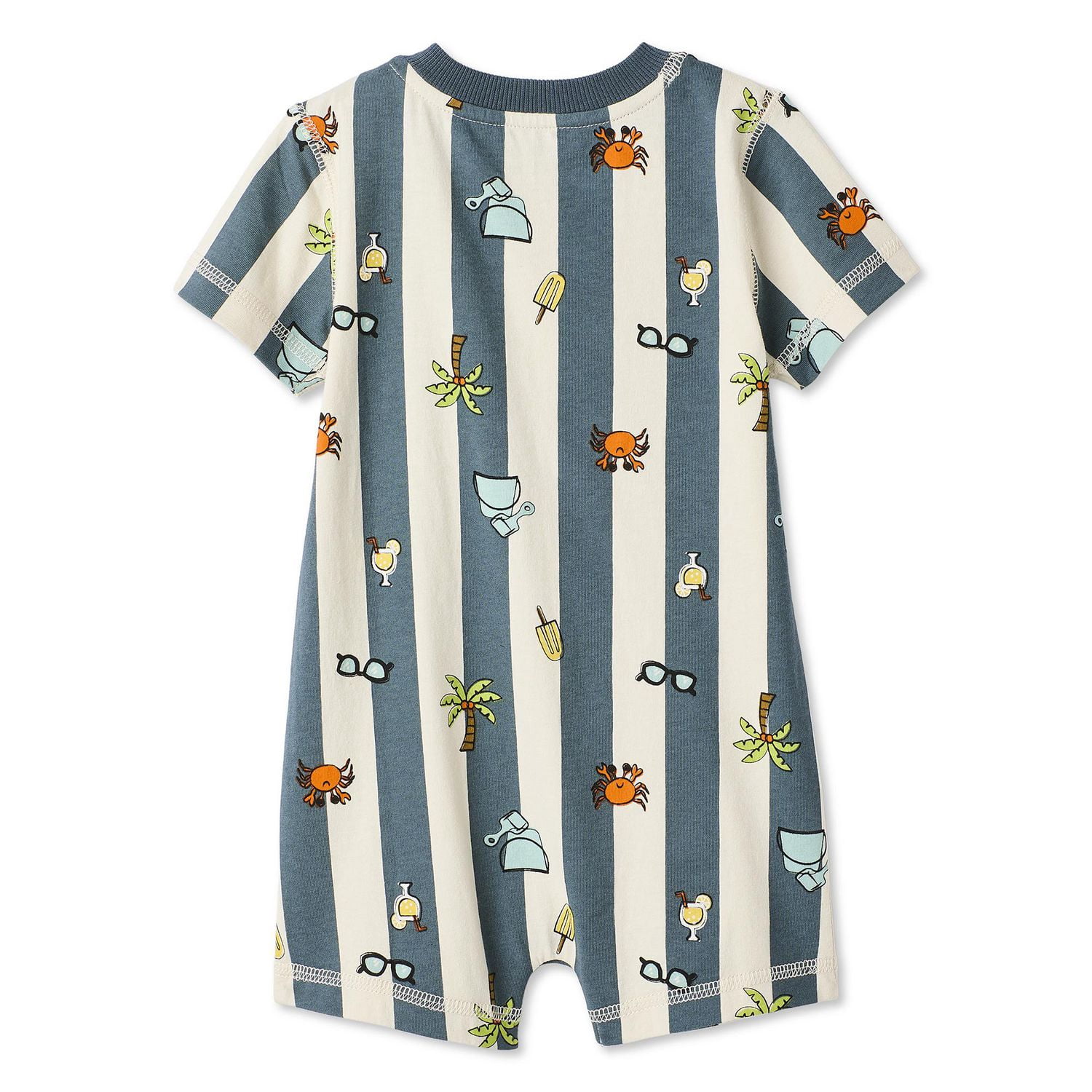 George Baby Boys' Short-Sleeve Romper