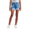 thumbnail image 1 of Justice Girls' Applique Jean Short, 1 of 3