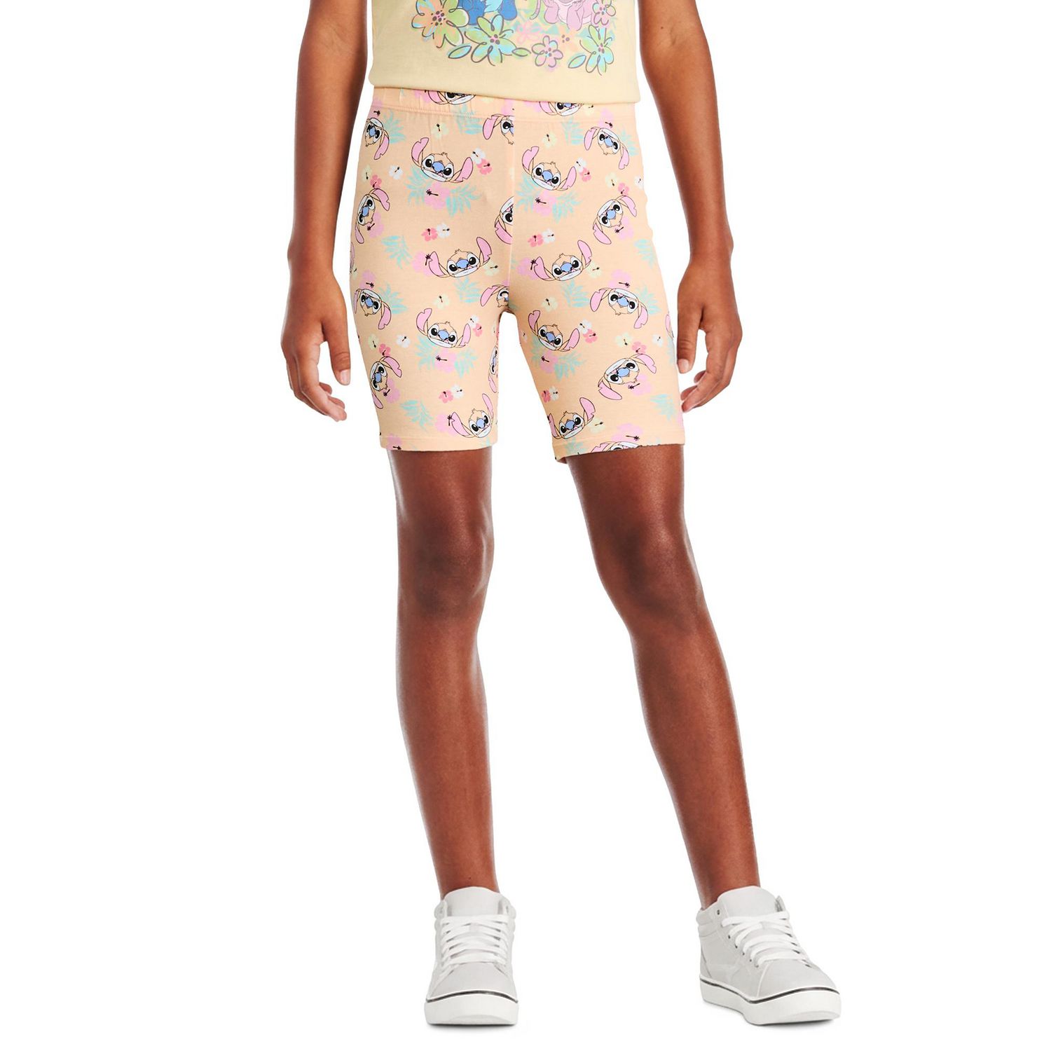 Short de vélo Stitch Disney pour filles