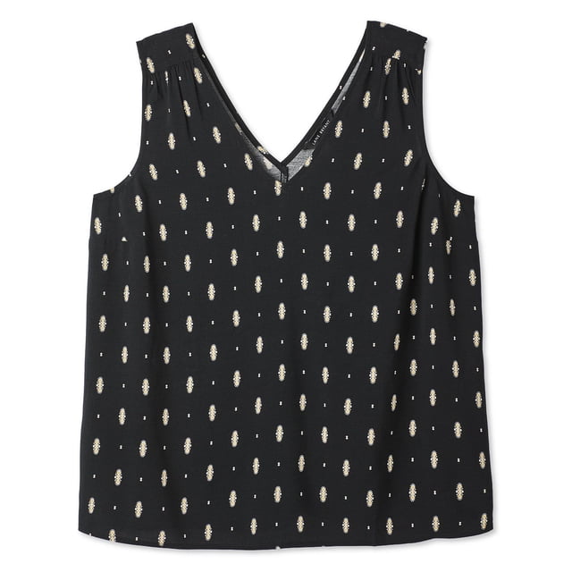 Lane Bryant Women's Plus V-Neck Top