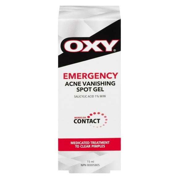 Oxy Acne Vanishing Spot Gel with Clinically Proven Salicylic Acid (1.0%) – For Mild Acne – Helps Treat Acne and Prevent Breakouts – Clear-Drying Gel - Dermatologist Tested, Acne Spot Treatment