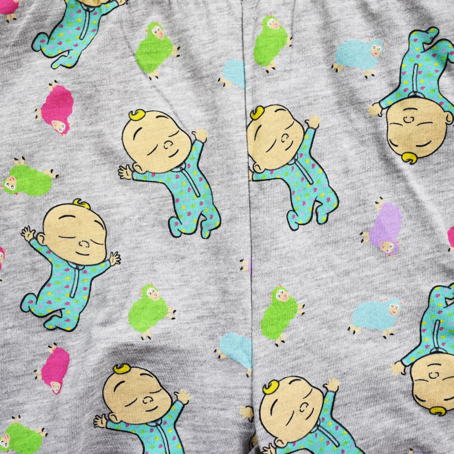 Girls Toddler Cocomelon 2 Piece Jj's Bedtime Set