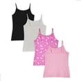 thumbnail image 2 of George Girls' Knit Cami 4-Pack, 2 of 2