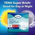 thumbnail image 4 of TENA Incontinence Briefs for Men and Women, Unisex Adult Diapers, Super Absorbency, Medium, 14 Count, 4 of 9