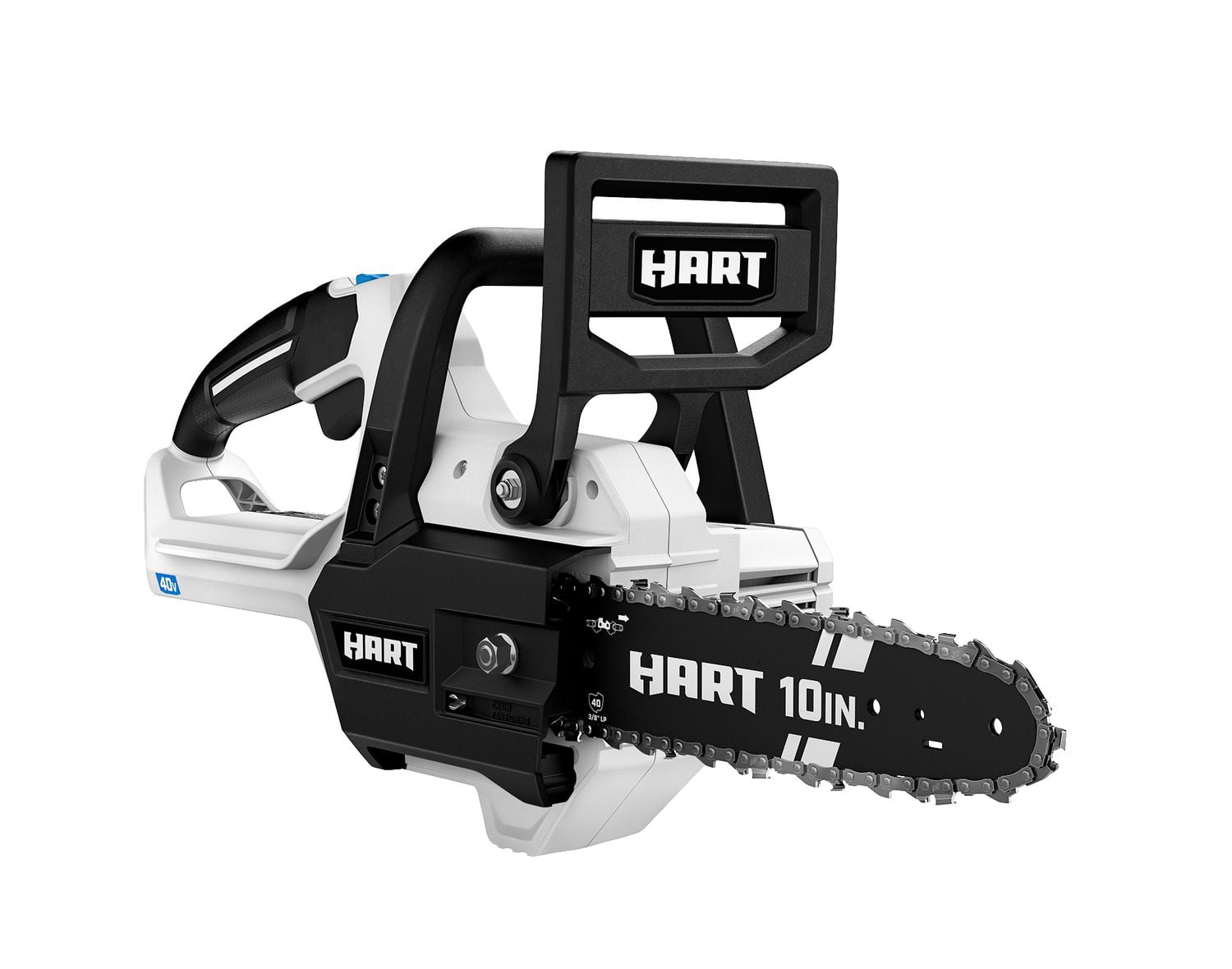 HART 40 Volt Cordless 10 Inch Chainsaw 1 2.5 Ah Lithium Ion