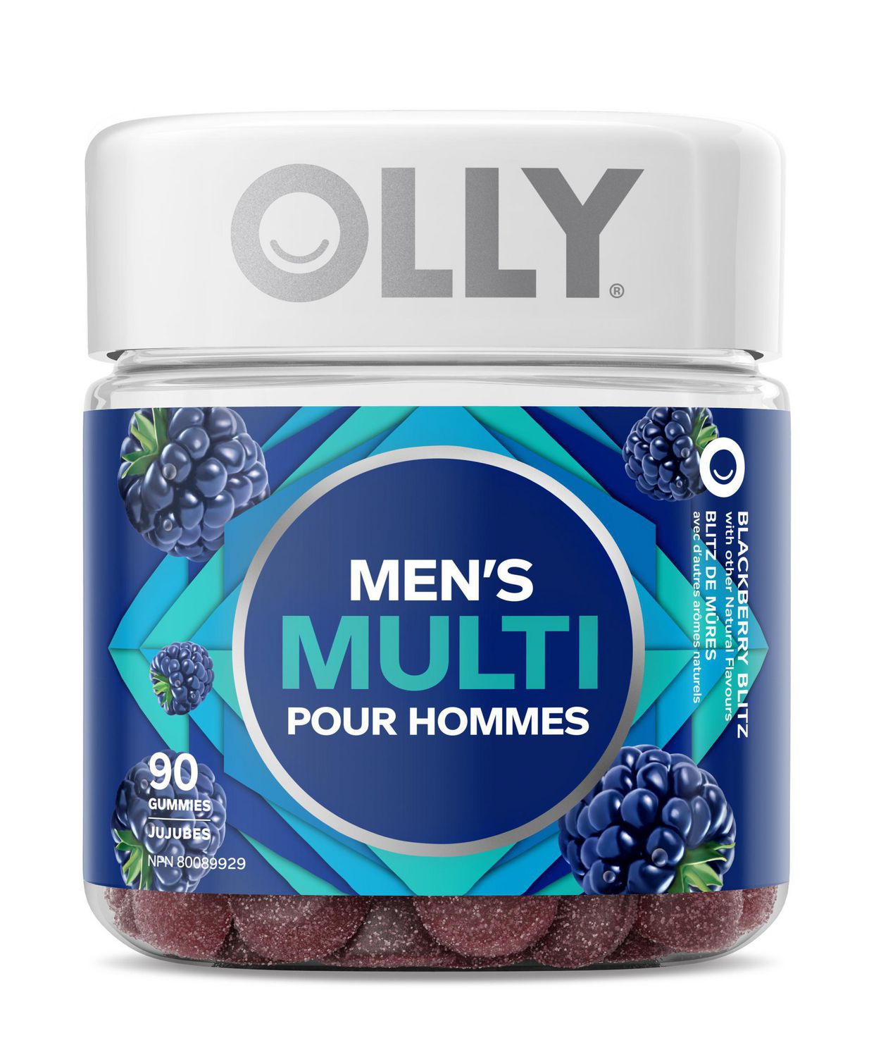 Vitamine Olly Blitz de Mûres pour hommes