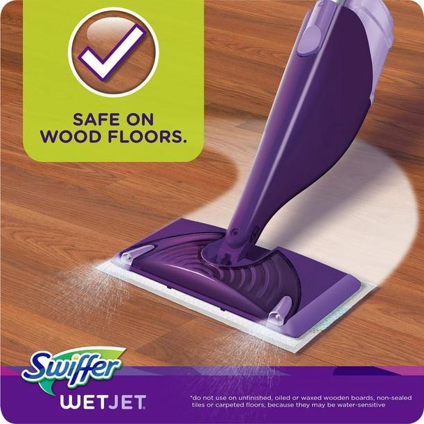 Achetez une recharge de nettoyant pour planchers de bois Swiffer WetJet sur