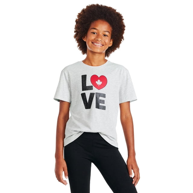 T-shirt fête du Canada George pour filles
