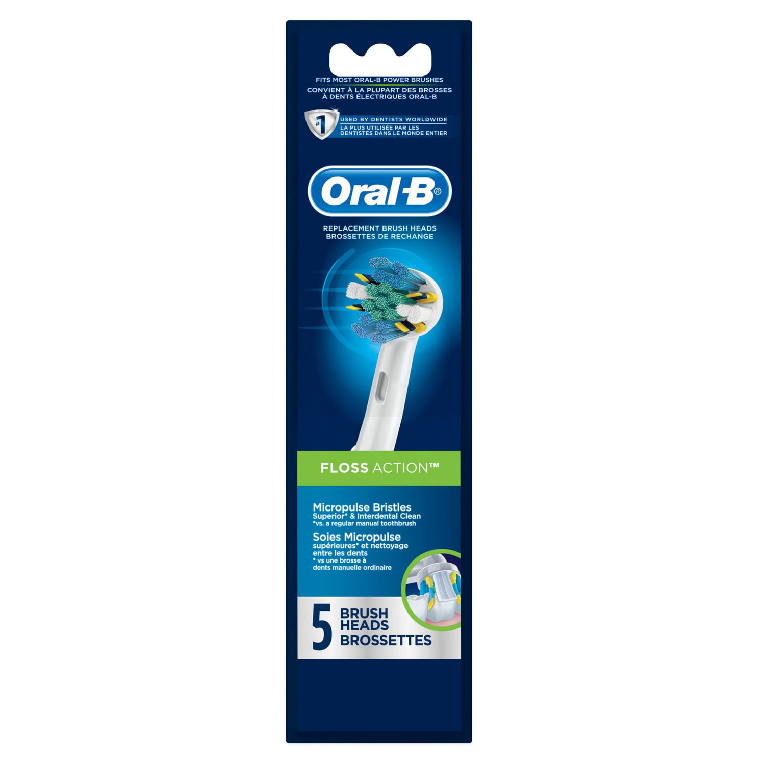 OralB Professional Floss Action Replacement Brush Head Walmart Canada