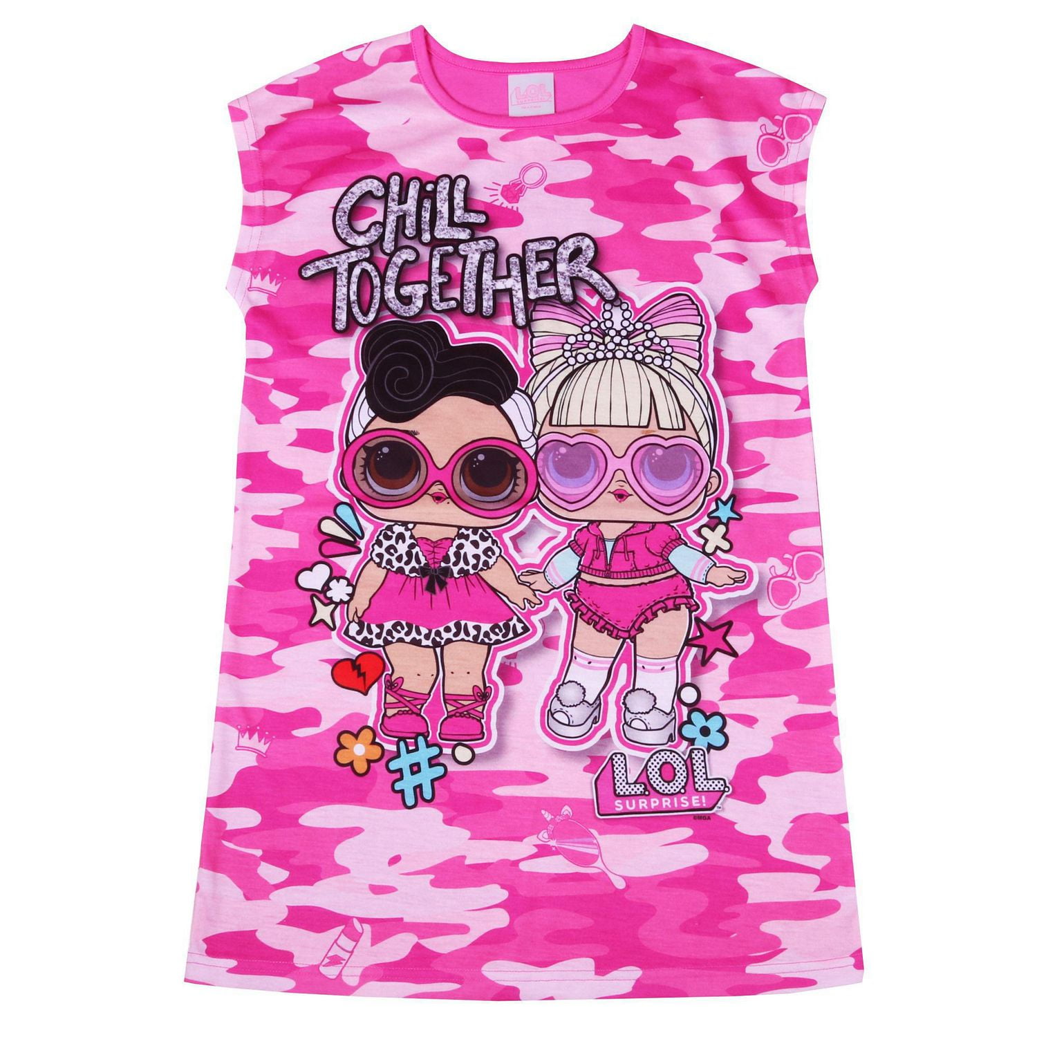 LOL Surprise Sleep Shirt for Girls
