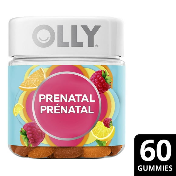 OLLY Prenatal Sweet Citrus Prenatal Vitamin, 30 day supply Vitamin