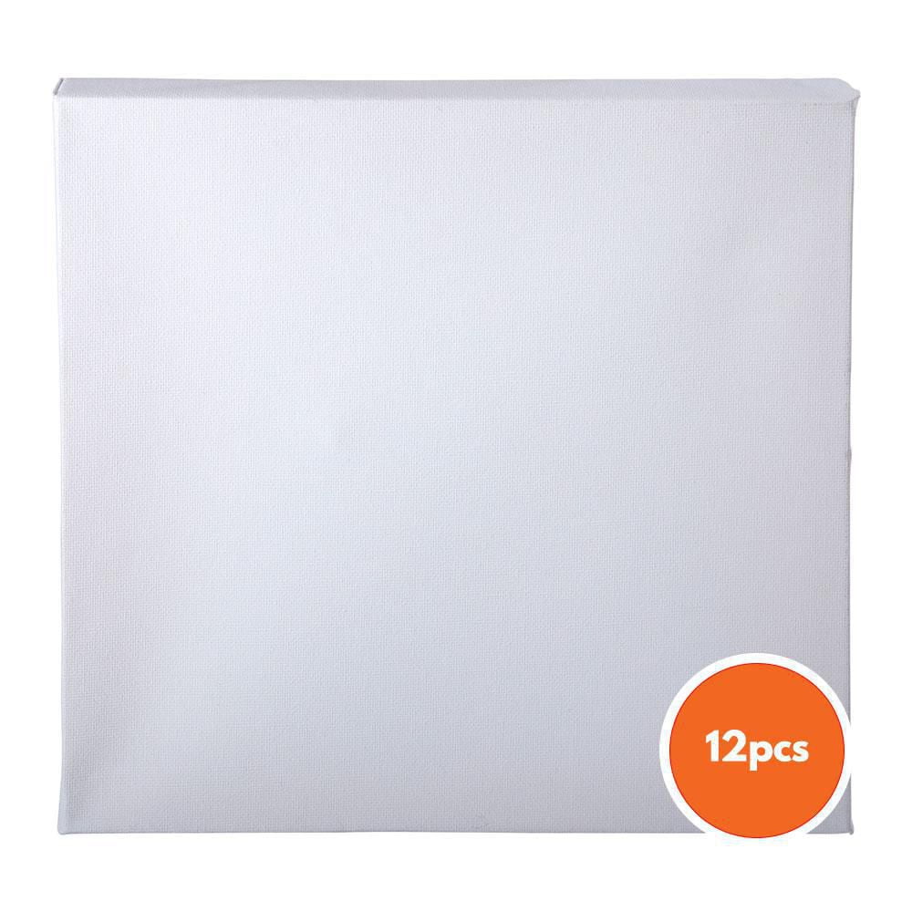 1 Piece White 18 x 24 inches Time 4 Crafts Pre-Stretched Blank Cotton Canvas for Acrylic /& Oil Painting
