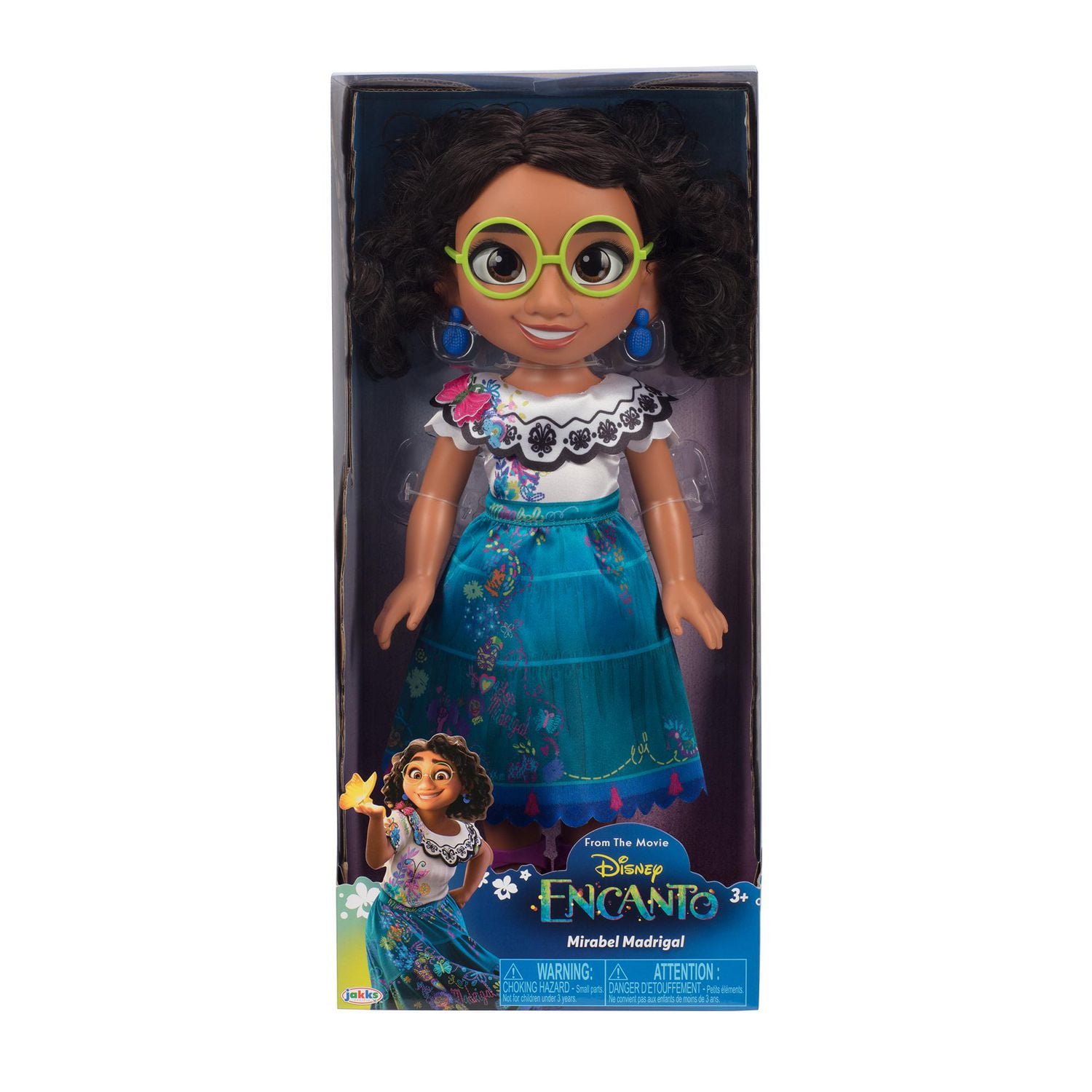 Disney Encanto Mirabel 11 inch Fashion Doll Includes Dress, Shoes and Clip,  for Children Ages 3+