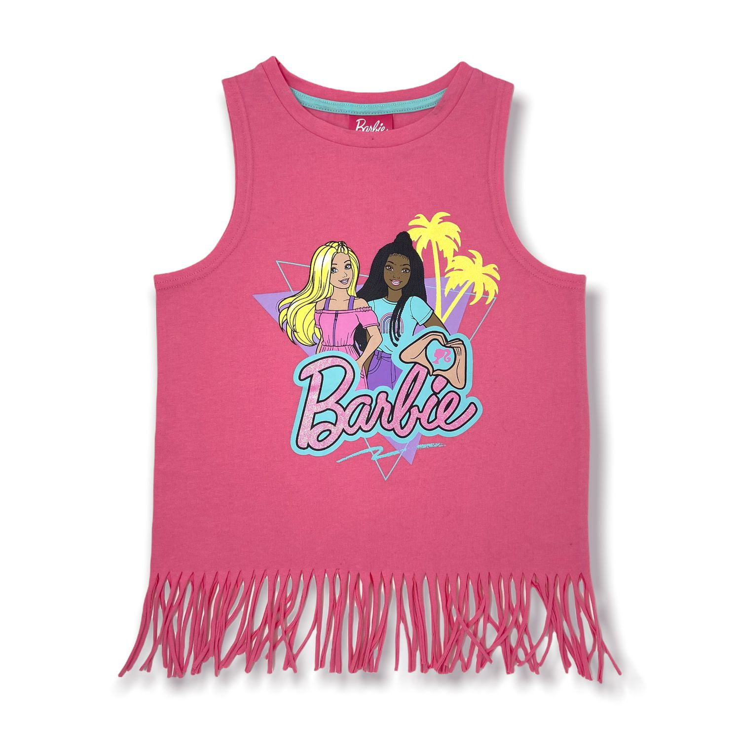 Barbie Girls sleeveless top with fringed bottom