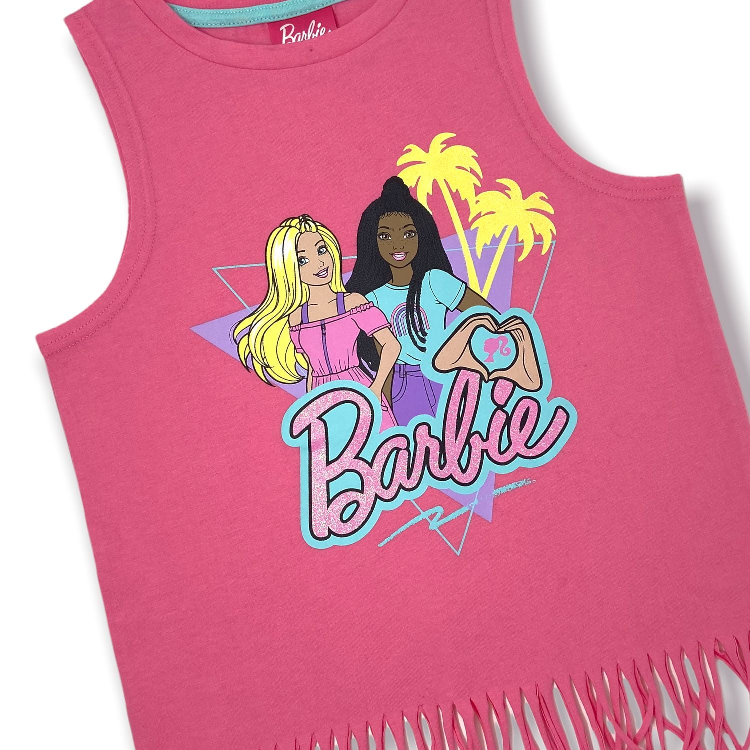 Barbie Girls sleeveless top with fringed bottom