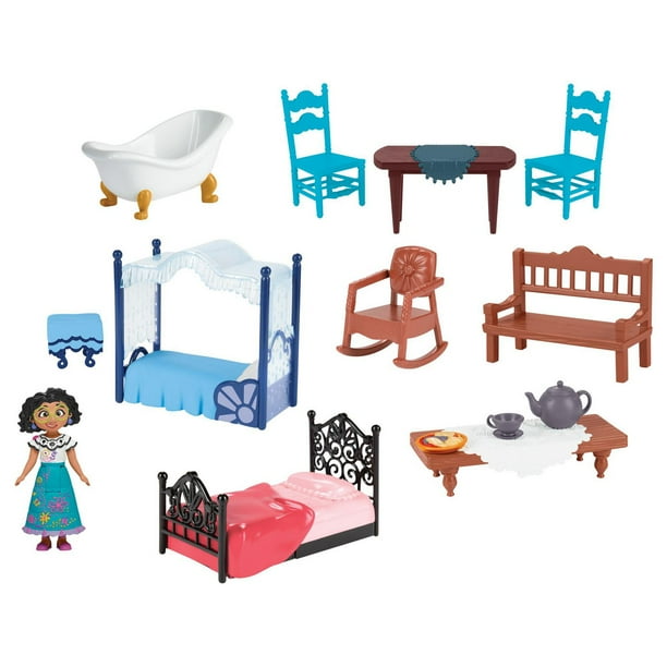 Disney Encanto Magical Madrigal House Playset with Mirabel Doll & 14  Accessories - Features Lights, Sounds & Music!