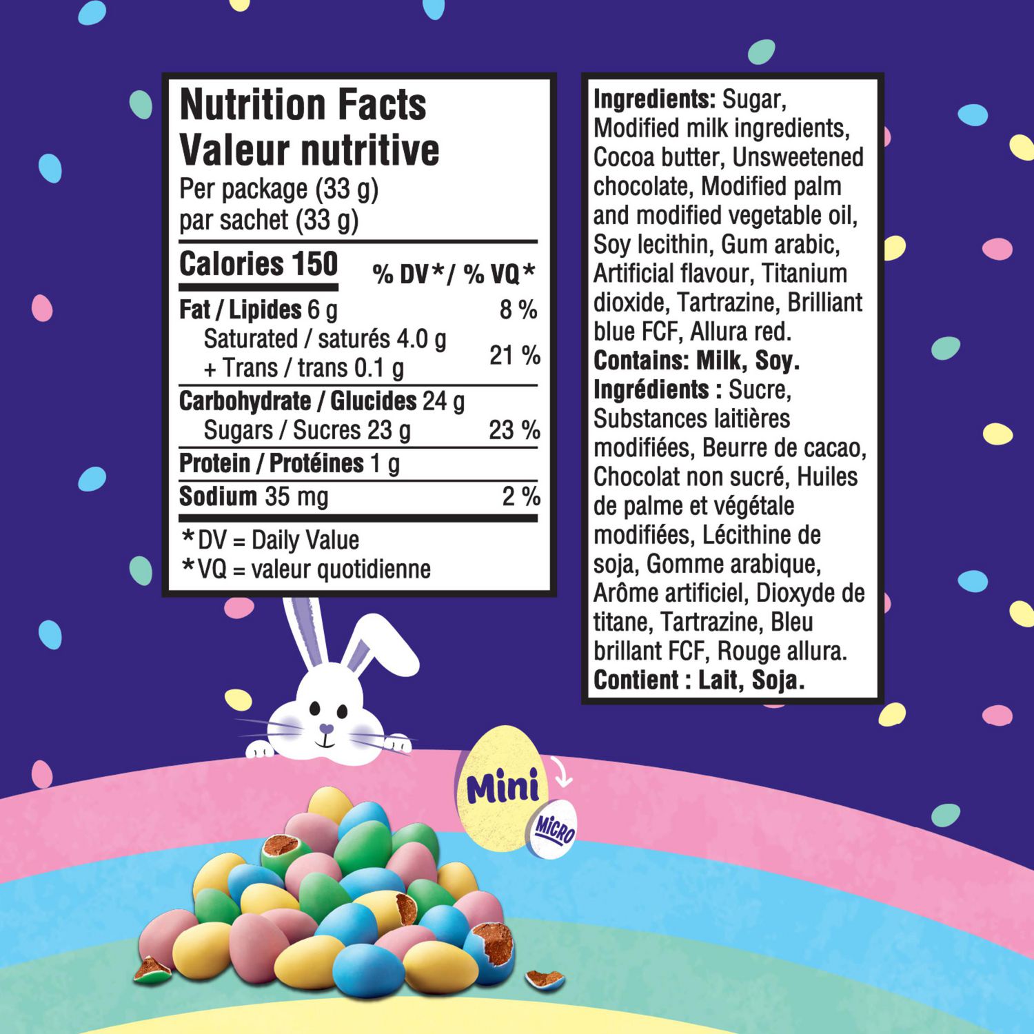 Cadbury Micro Mini Eggs 90 Gr, 90 g - Walmart.ca