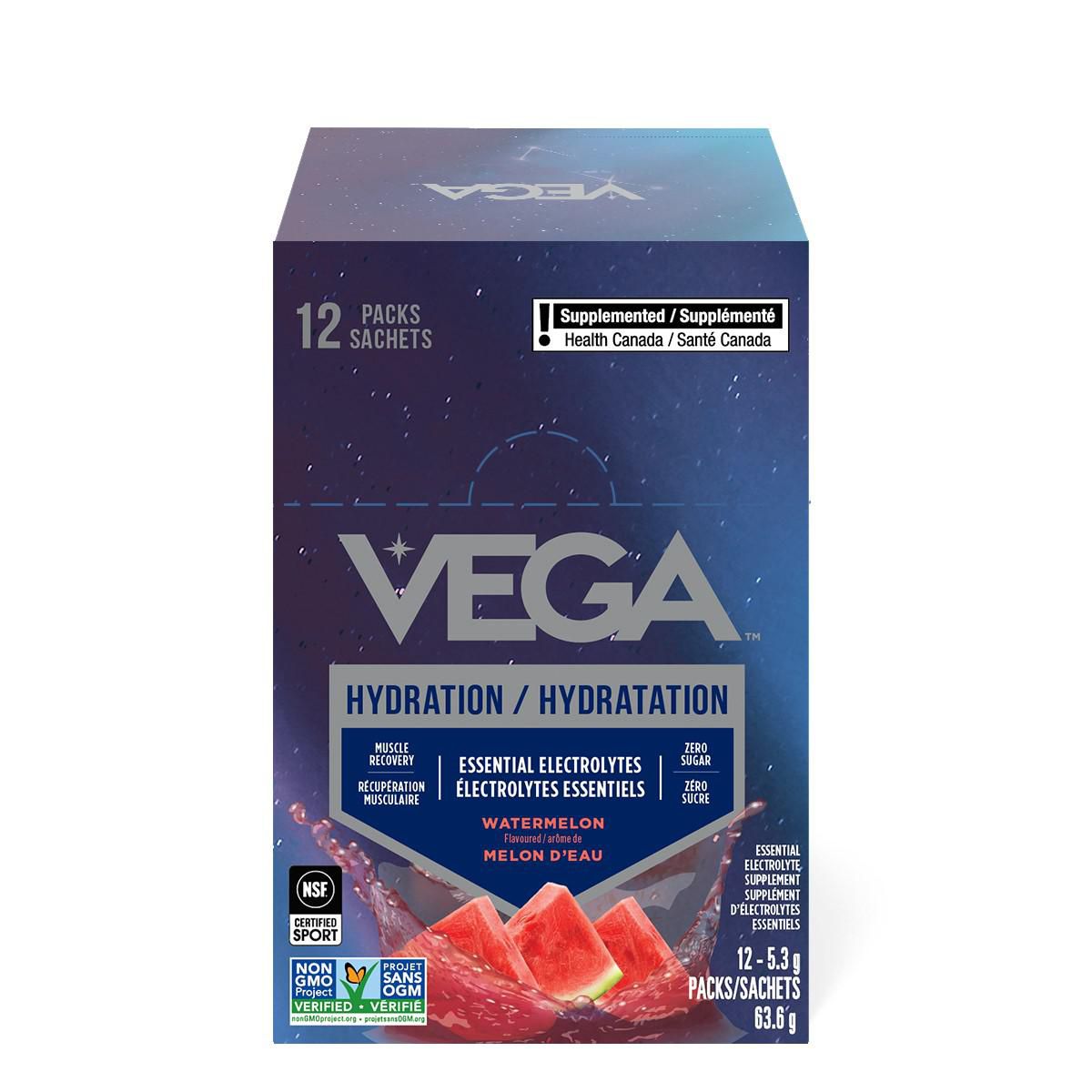 Vega Hydration CA Watermelon (12ct)