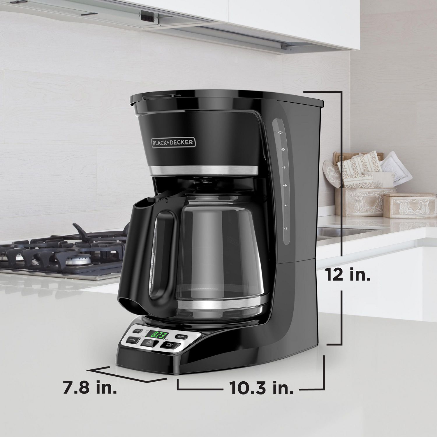 BLACK DECKER 12 Cup Programmable Coffeemaker CM1070BC 1