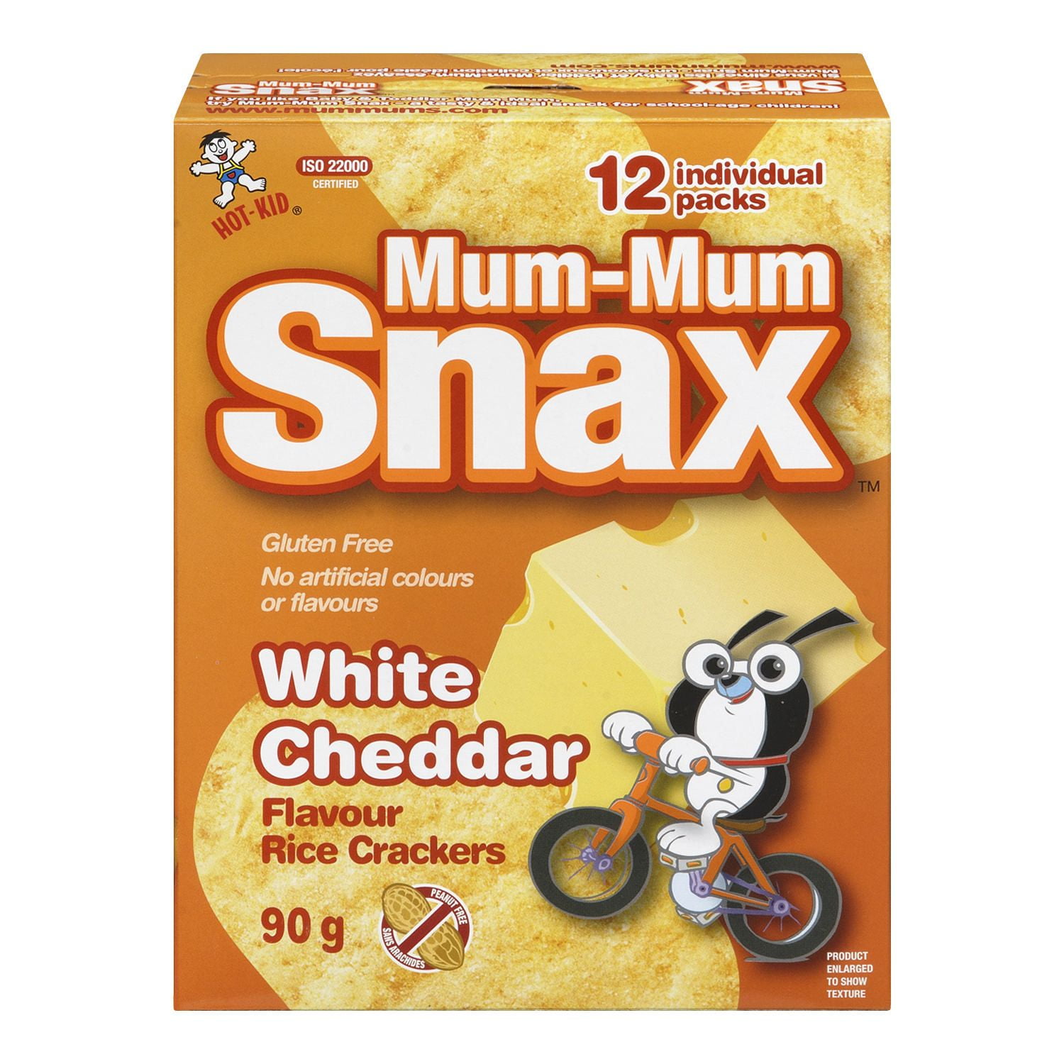 HotKid Snax MumMum White Cheddar Rice Crackers Walmart Canada