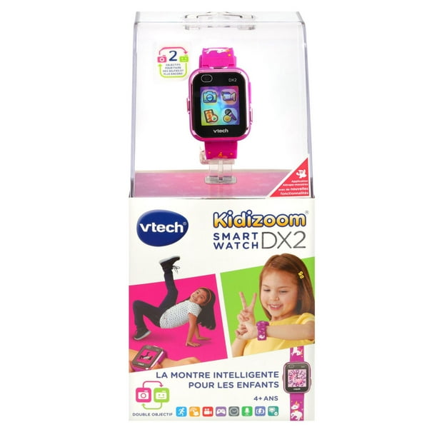 VTech Kidizoom Smartwatch DX2, Montre intelligente pour les enfants -  Version française 