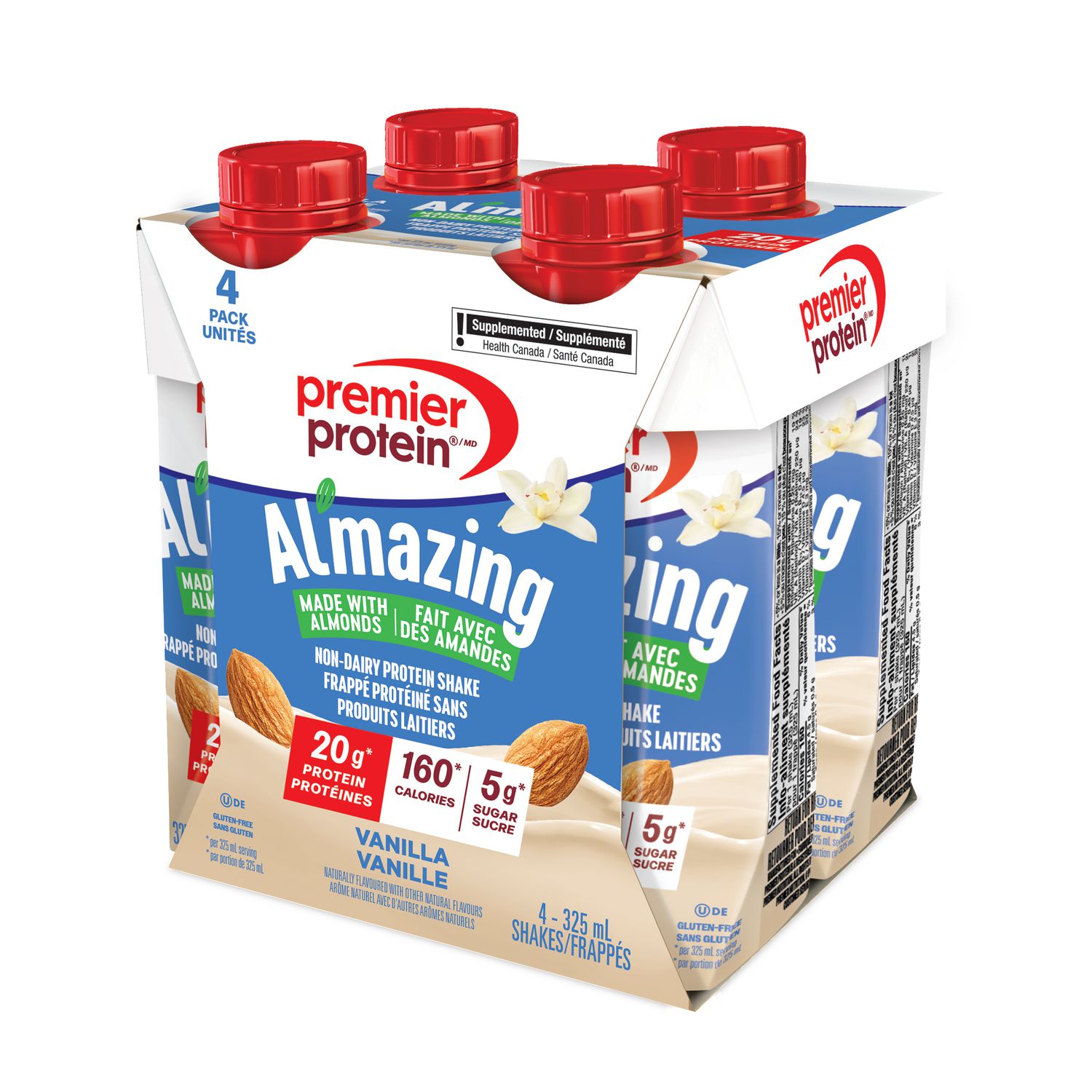 Premier Protein Al'mazing Vanilla Non-Dairy Protein Shake, 4 pack
