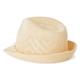 thumbnail image 2 of George Girls' Straw Fedora, 2 of 2