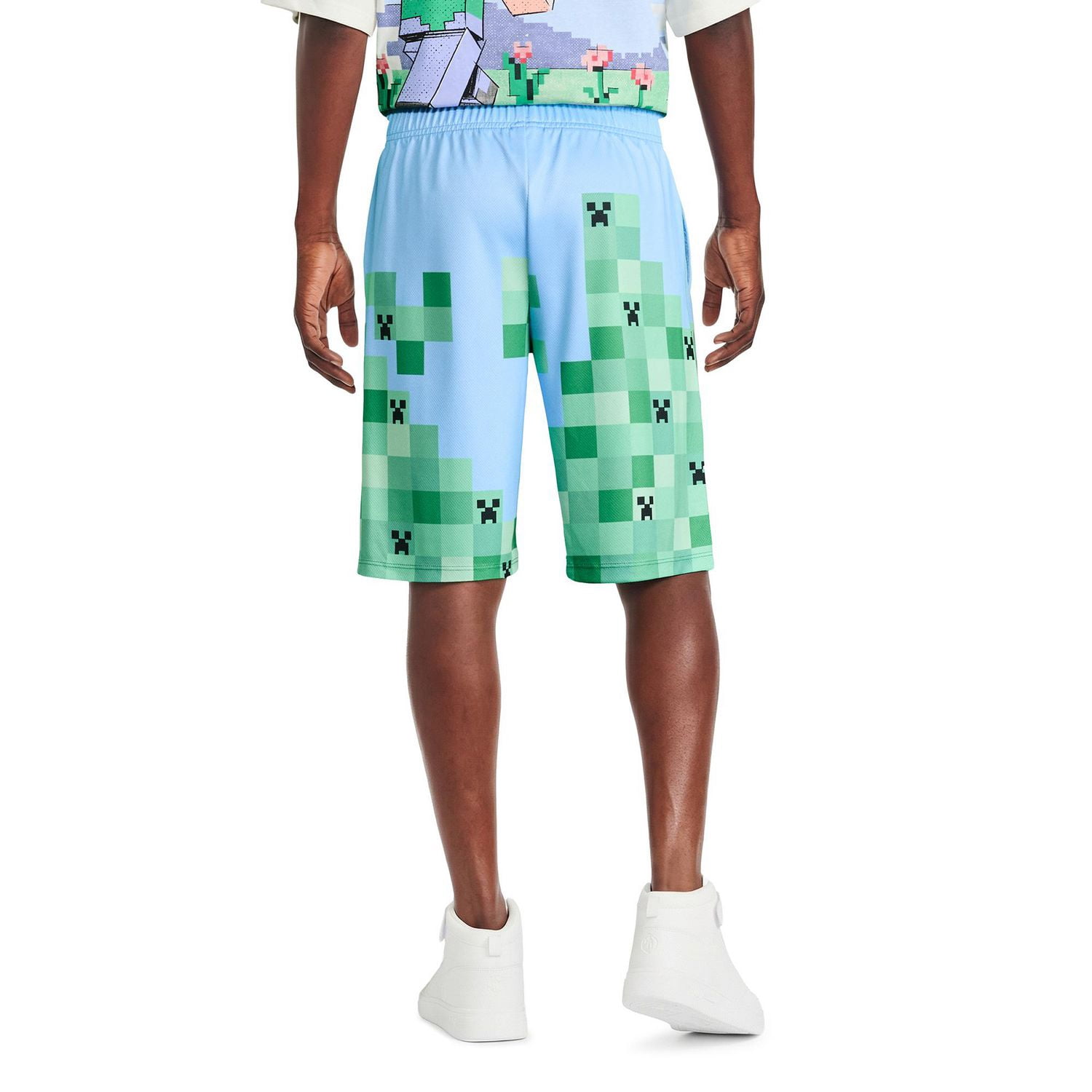 Short Creeper Minecraft pour garçons