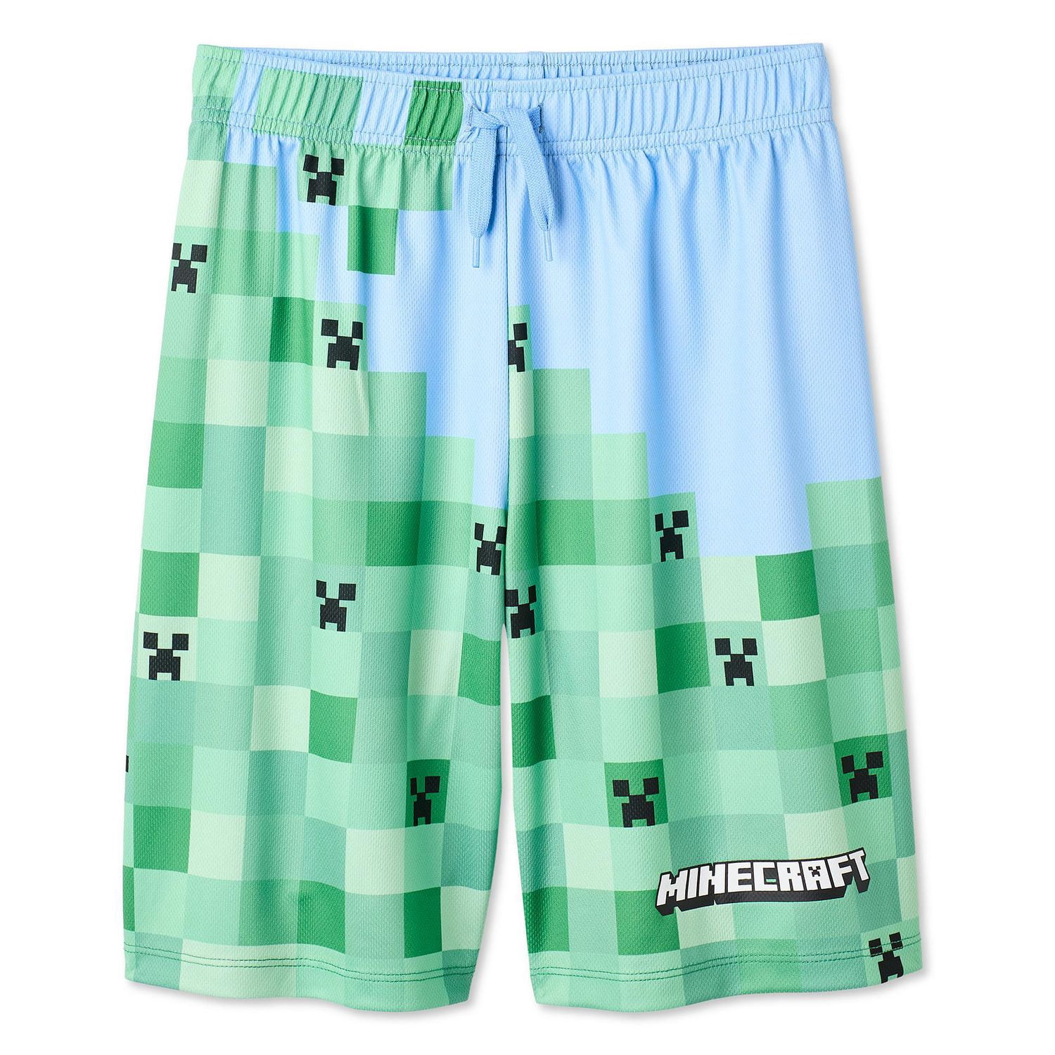 Short Creeper Minecraft pour garçons